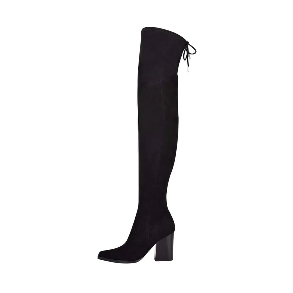 Marc Fisher Okun Thigh High Boots in Black, Size 5 New in Box EXCELLENT! - Image 5