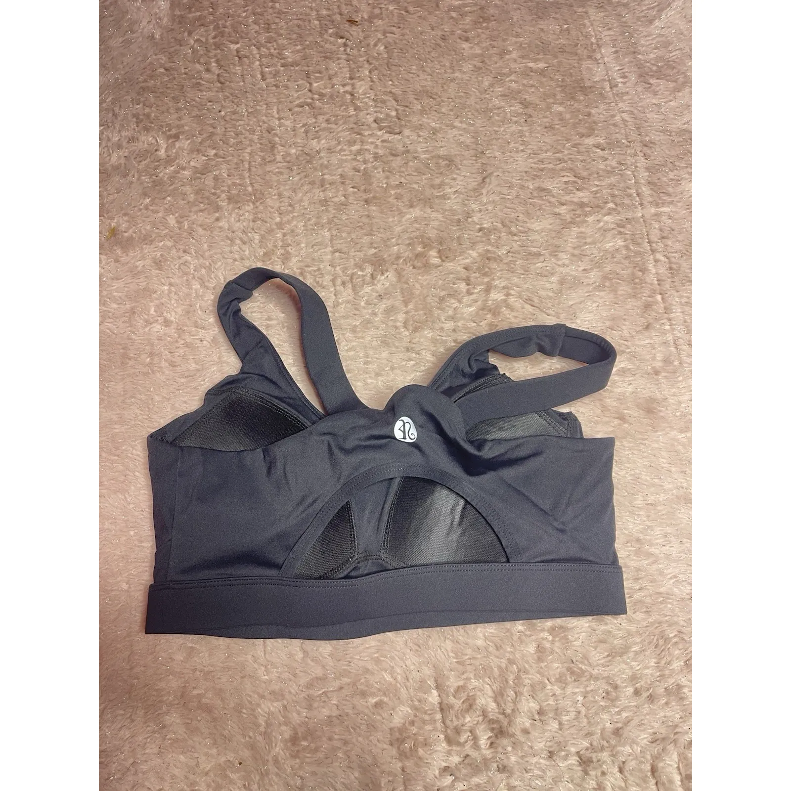 Women Padded Bralette Lingerie Tank Top Silk Underwear Seamless Push Up Size S Pink - Image 2