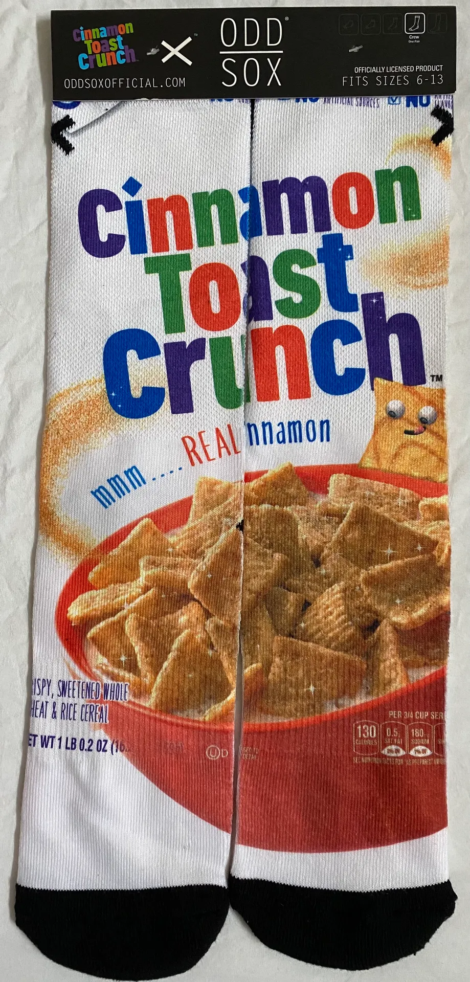 Odd Sox Cinnamon Toast Crunch Socks - Image 2
