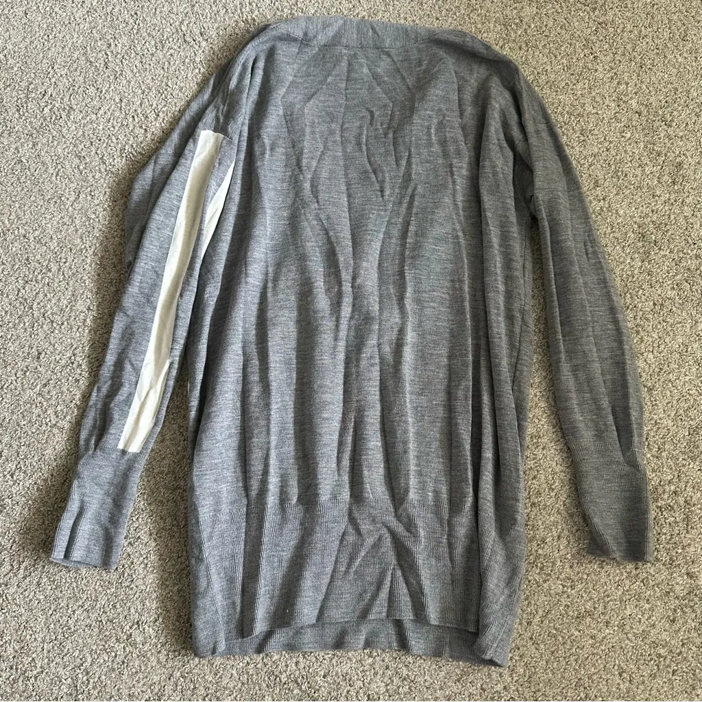 Rag & Bone Grey Grace Merino Wool Sweater - Image 8