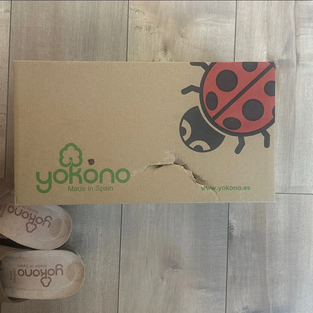 Yokono Women's Brown Leather Suede Wedge Sandals Size 7.5 Shoes Buckled Strap Green - Image 10