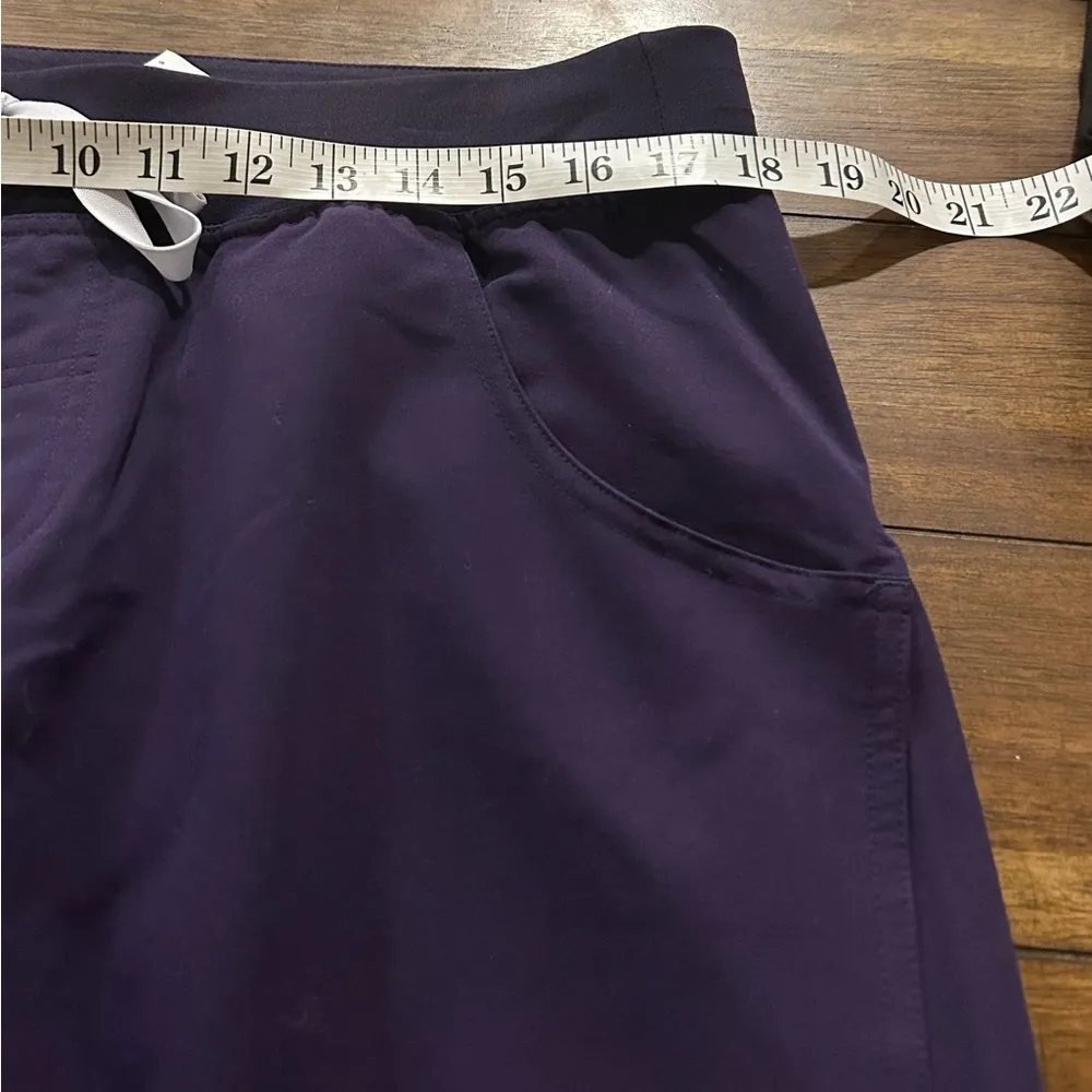 Figs Women’s Purple Technical Collection Scrub Pants Size Large - Image 6