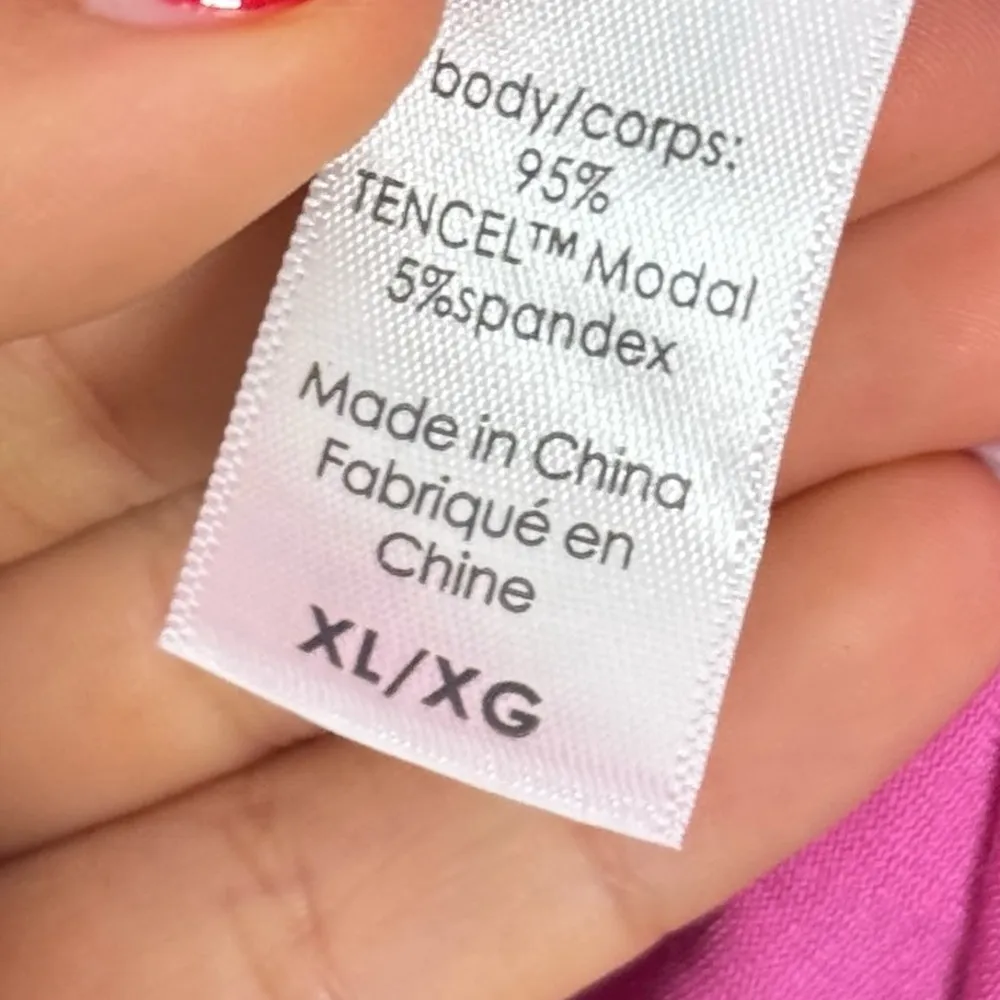 Eberjay Eberjey Pink Modal Pajama Dress - Image 3