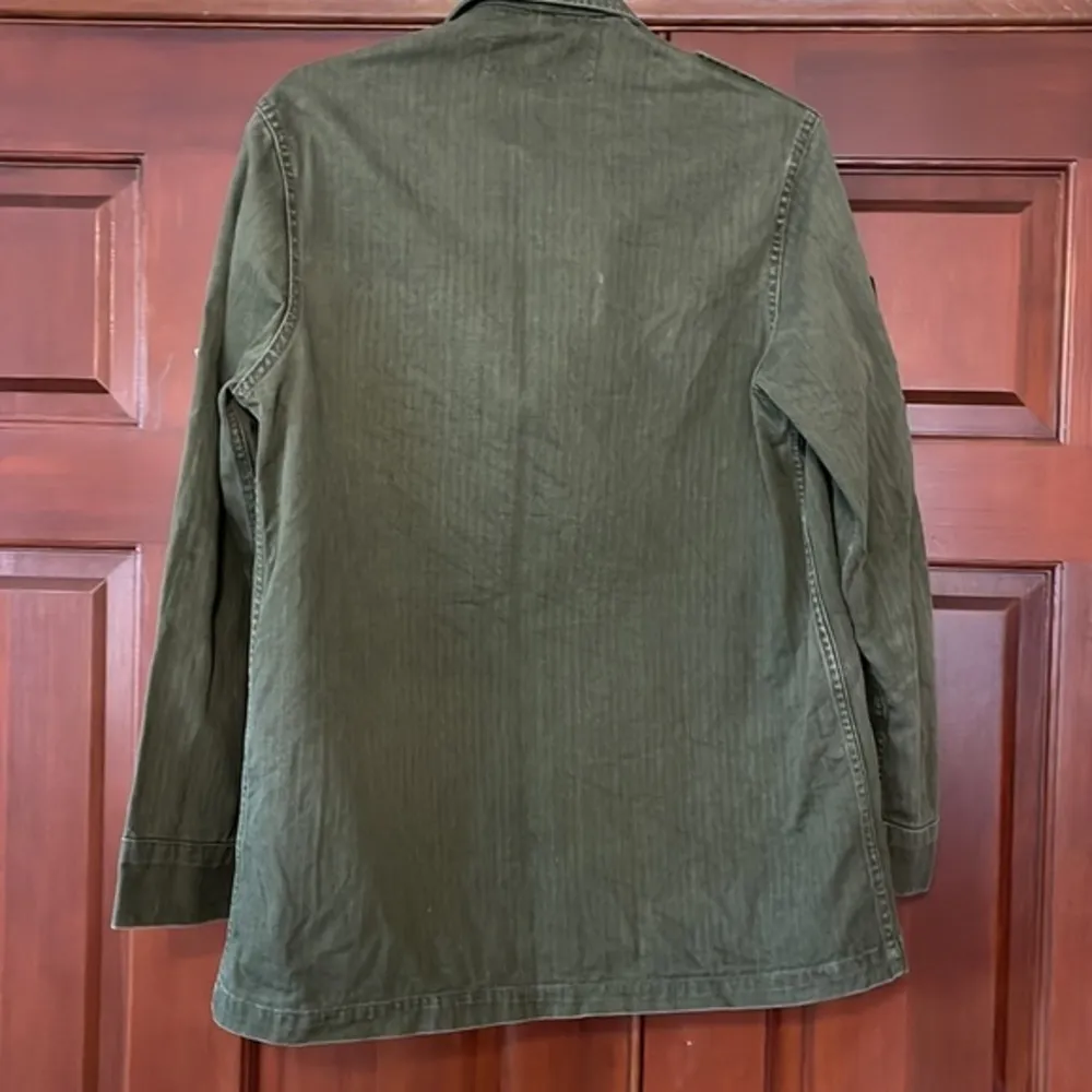 Vintage renewal Jacks B military utility patched jacket Size M - Image 8