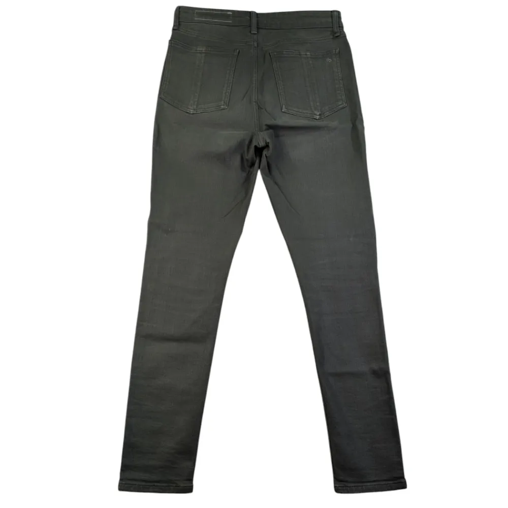 Rag & Bone Nina High Rise Ankle Skinny Coated EUC $225 Size 30   J1670 - Image 4
