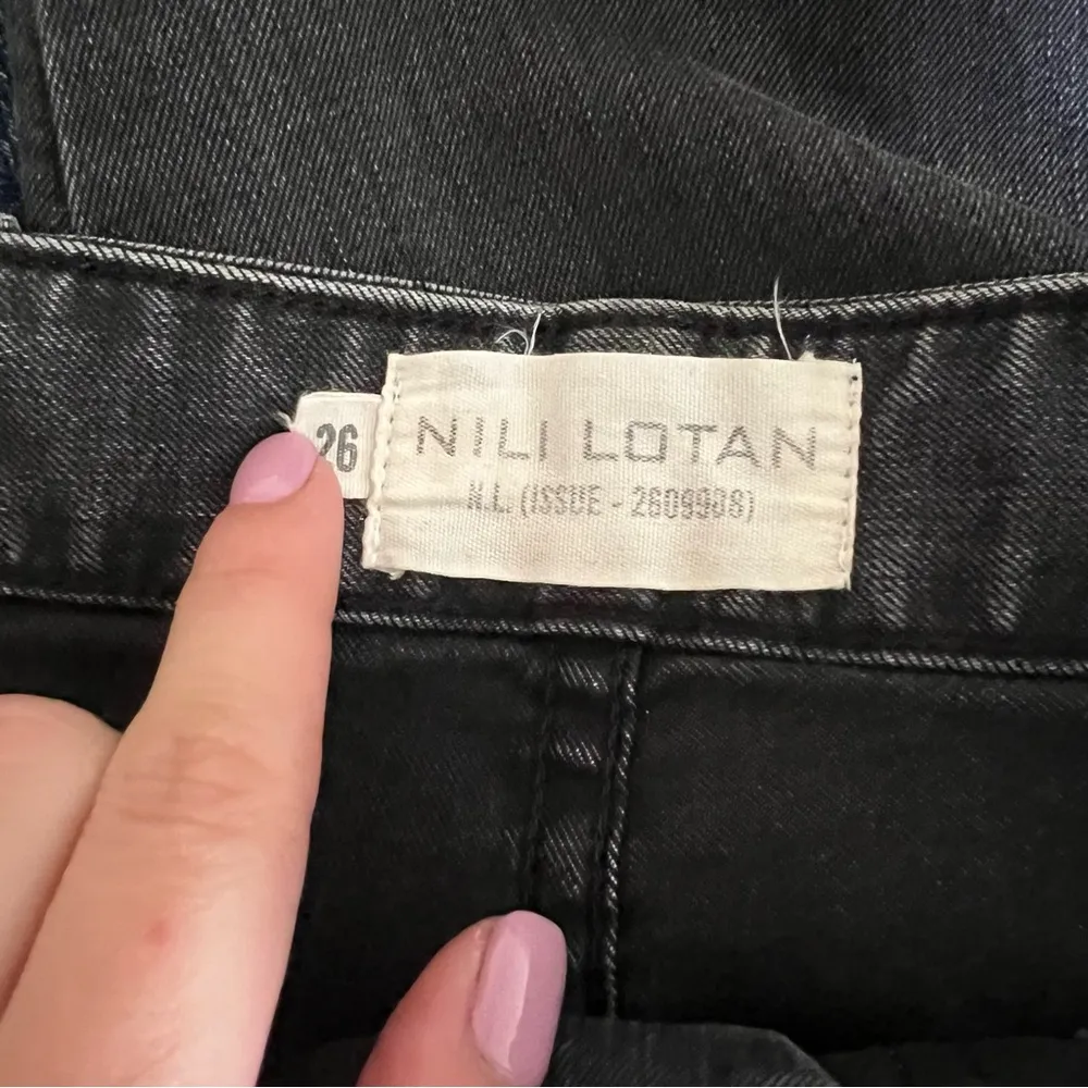 nili lotan cropped military pants gray size 26 - Image 4