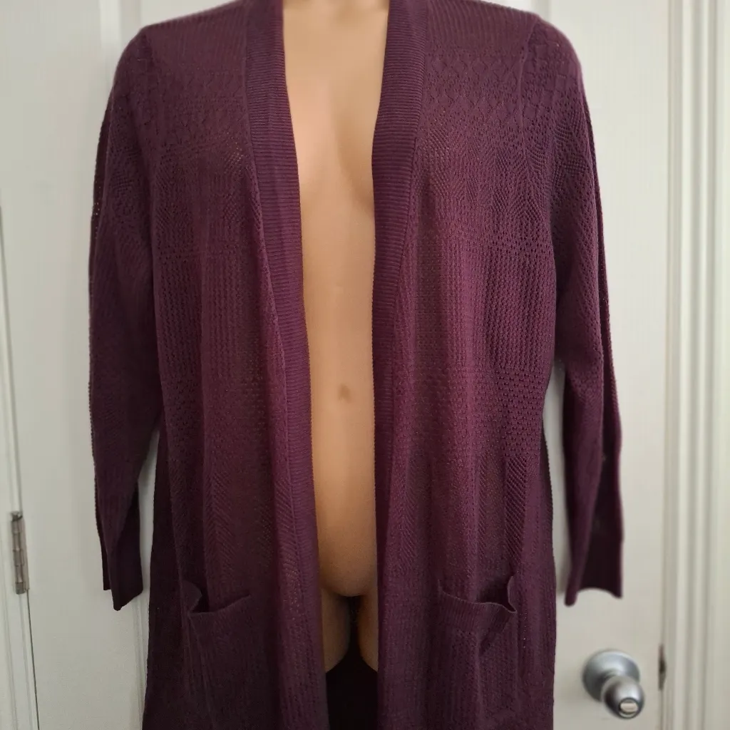 Torrid Sz 1 Women's Open-Front Sweater - Image 6