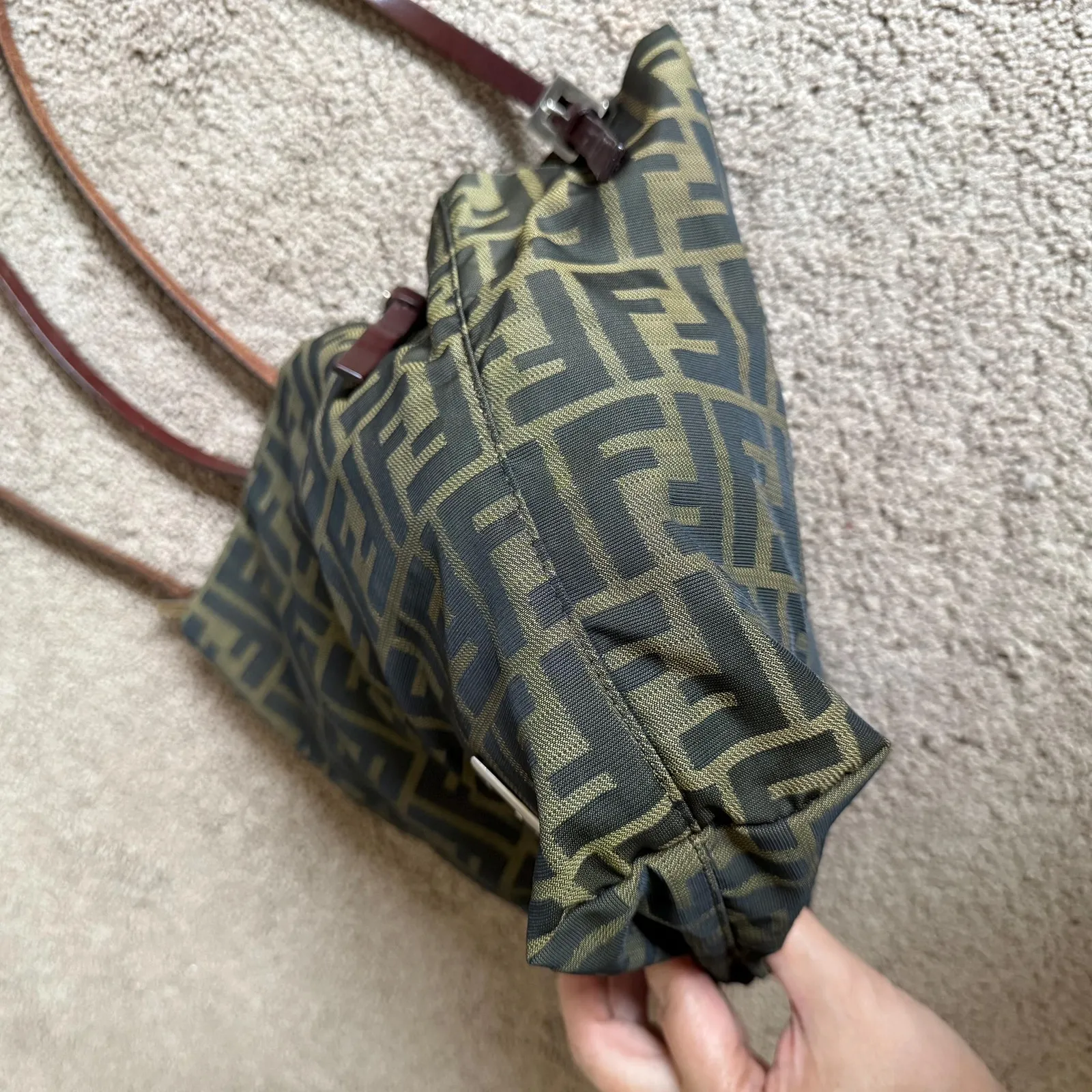 Authentic Fendi zucca monogram tote bag - Image 4