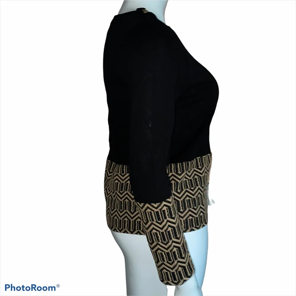 Chico's  weave design hem knit top - Image 3