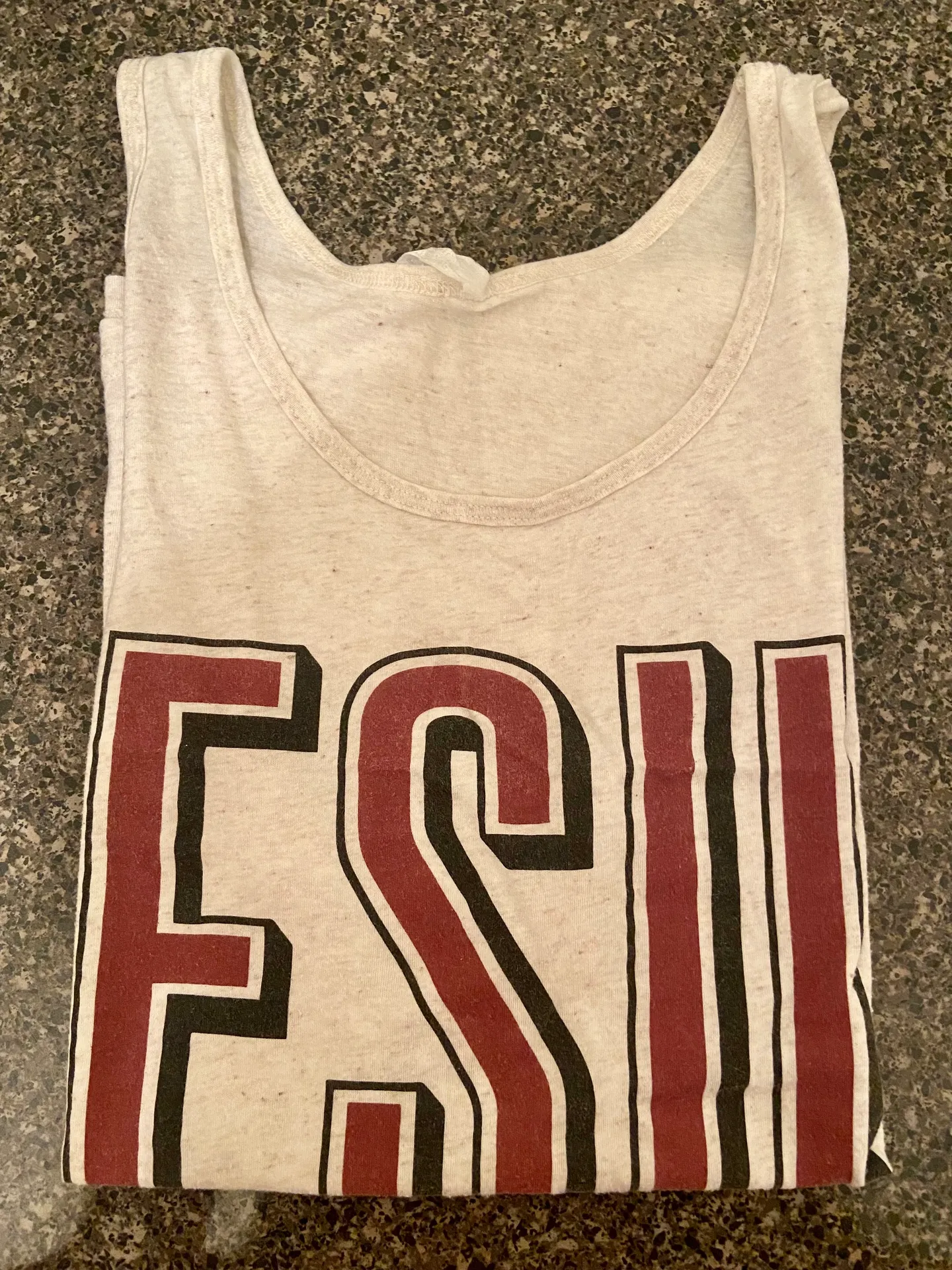 FSU Football Tank Tan - Image 2
