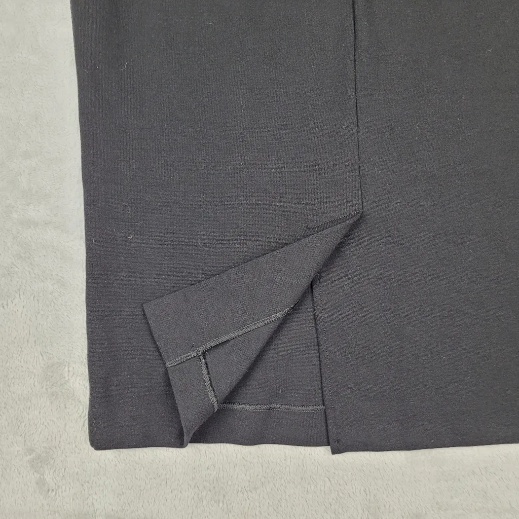 Theory Women's Skirt Black Pencil Stretch Size M Career Office - Image 7