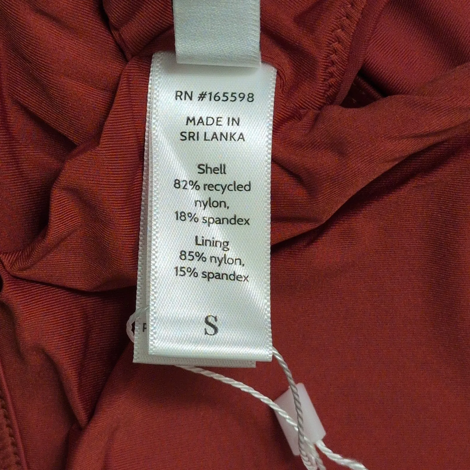 NWT Andie The Luzon Top Chili Pepper Wide Straps Back Clasp Cutout Bikini S - Image 5