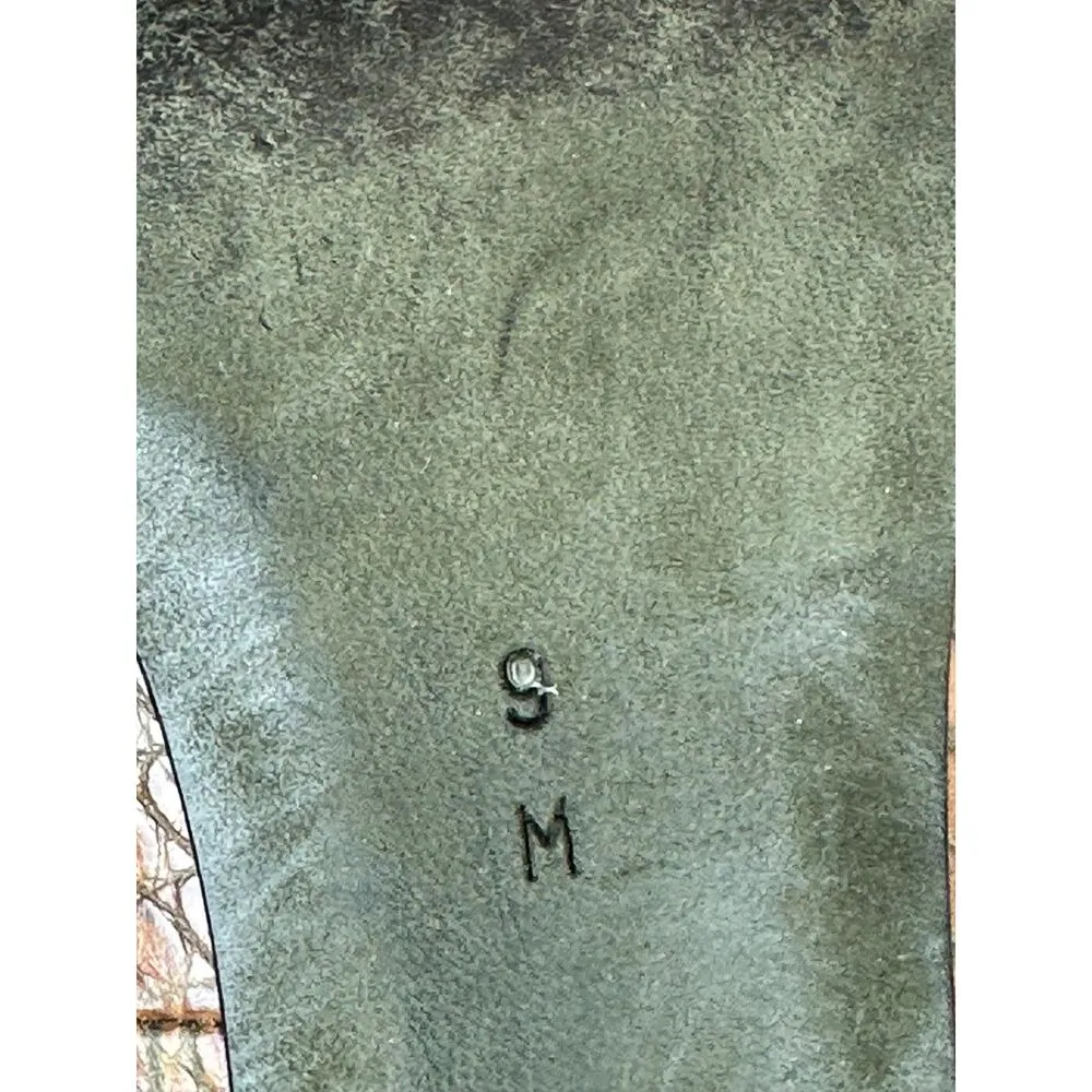 Donald J Pliner Women's Size 9M Brown Embossed Leather Stiletto Heel Pumps EUC - Image 8