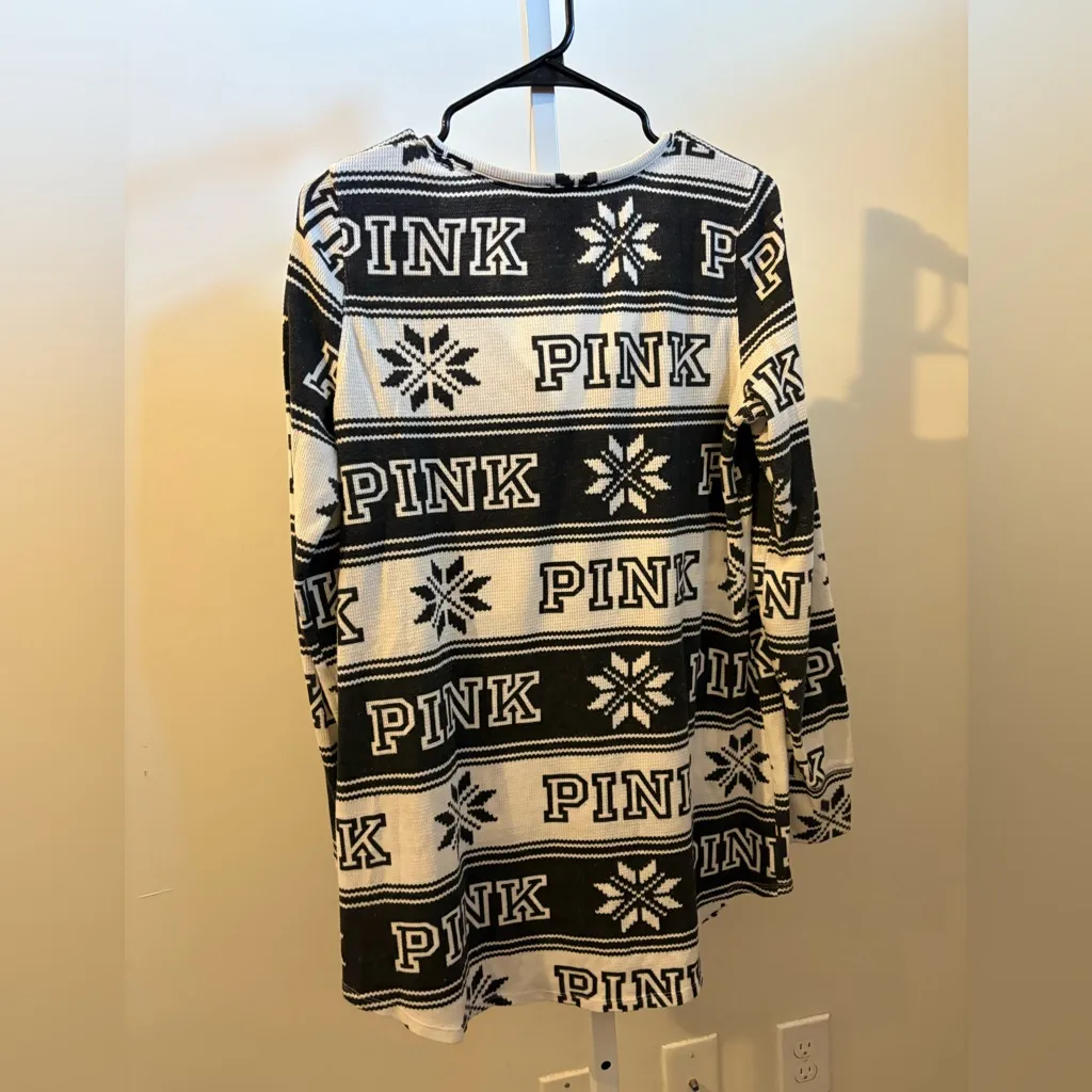 Victoria's Secret PINK thermal henley Top - Image 2