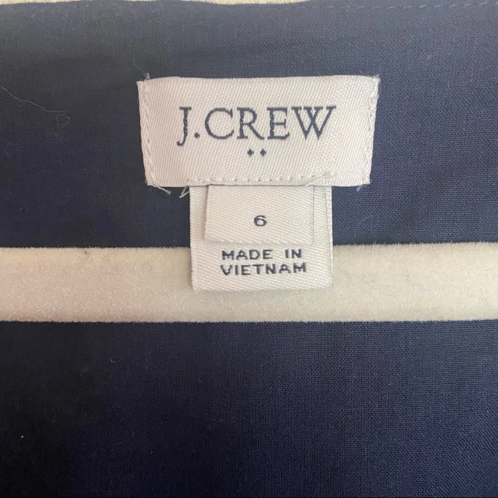 J. Crew Factory Navy Daisy Dress - Image 3