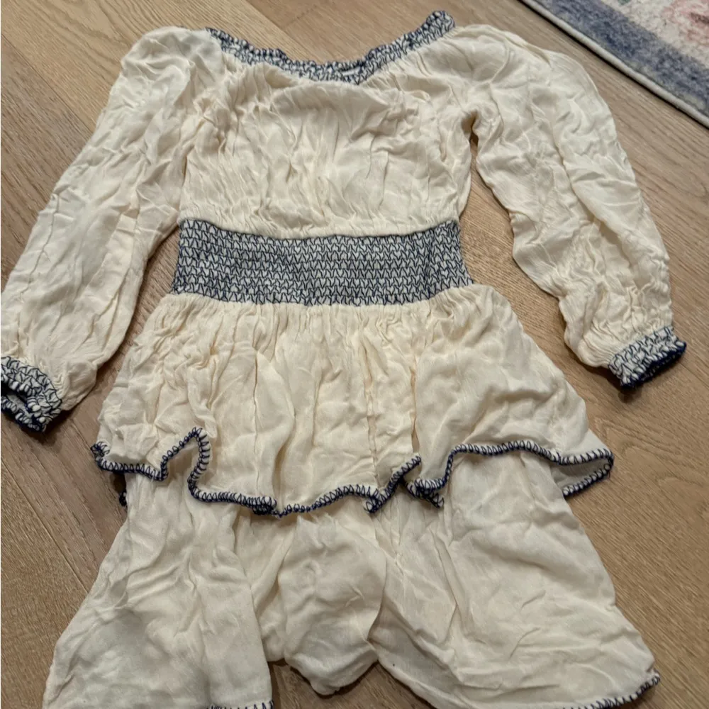 Urban Outfitters Saffron Skies Off-the-Shoulder Cream Dress - Image 7