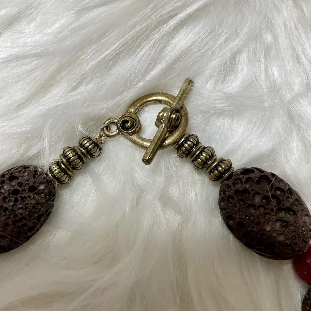 Beaded Necklace With Toggle Closure NWOT - Image 11