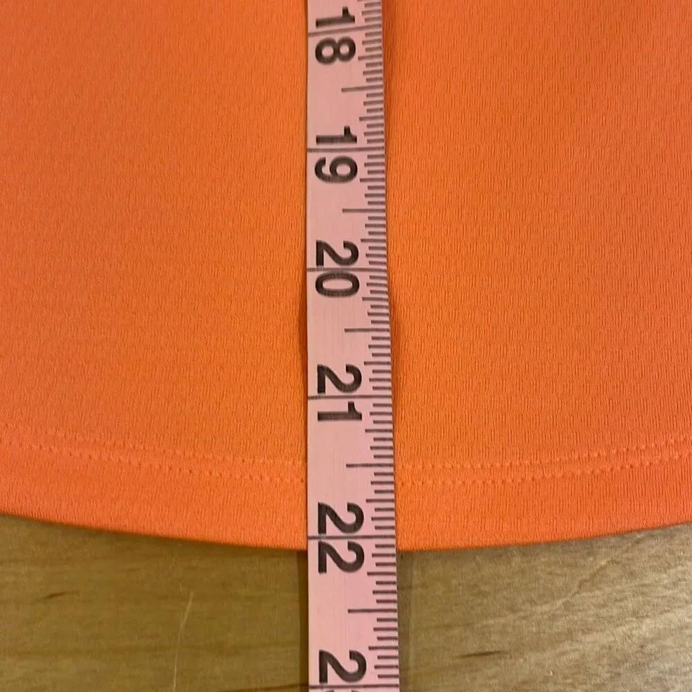 Adidas Womens HEAT RDY 3Striped Athletic Golf Polo Shirt Coral Fusion Medium NWT - Image 7