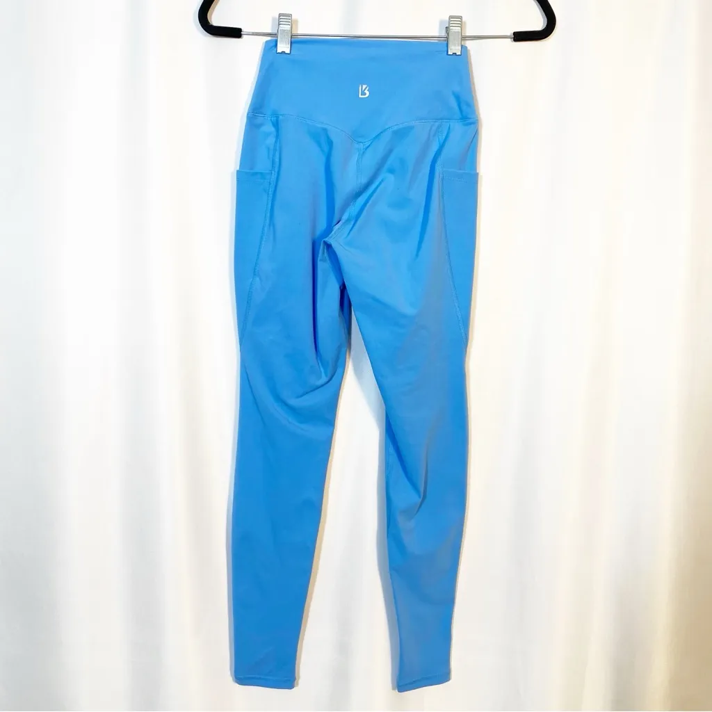 BuffBunny Collection Rosa Pocket High Rise Leggings Glacier Blue - Image 5
