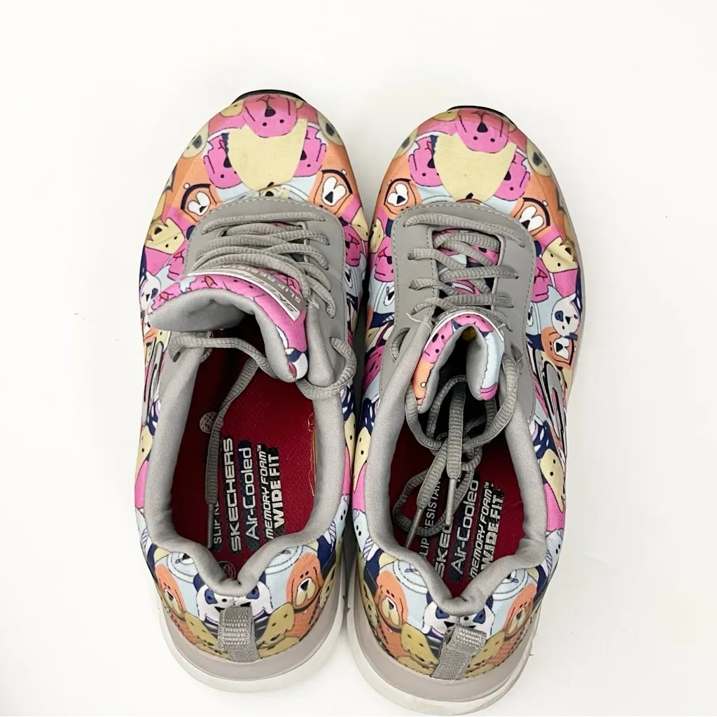 SKECHERS Waggey Work Comfort Flex HC Pro Slip Resistant Walking Sneakers Size 10 - Image 5