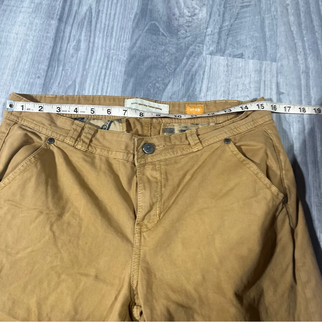 Anthropologie Pilcro and the Letterpress Tan Straight-Leg Pants; 29 Women’s - Image 3