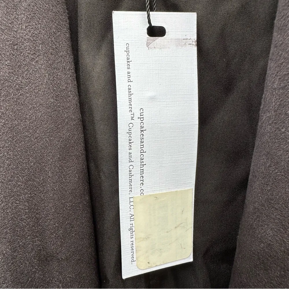 NWT Cupcakes & Cashmere Mackenzie Draped Front Jacket Sz S - Image 7