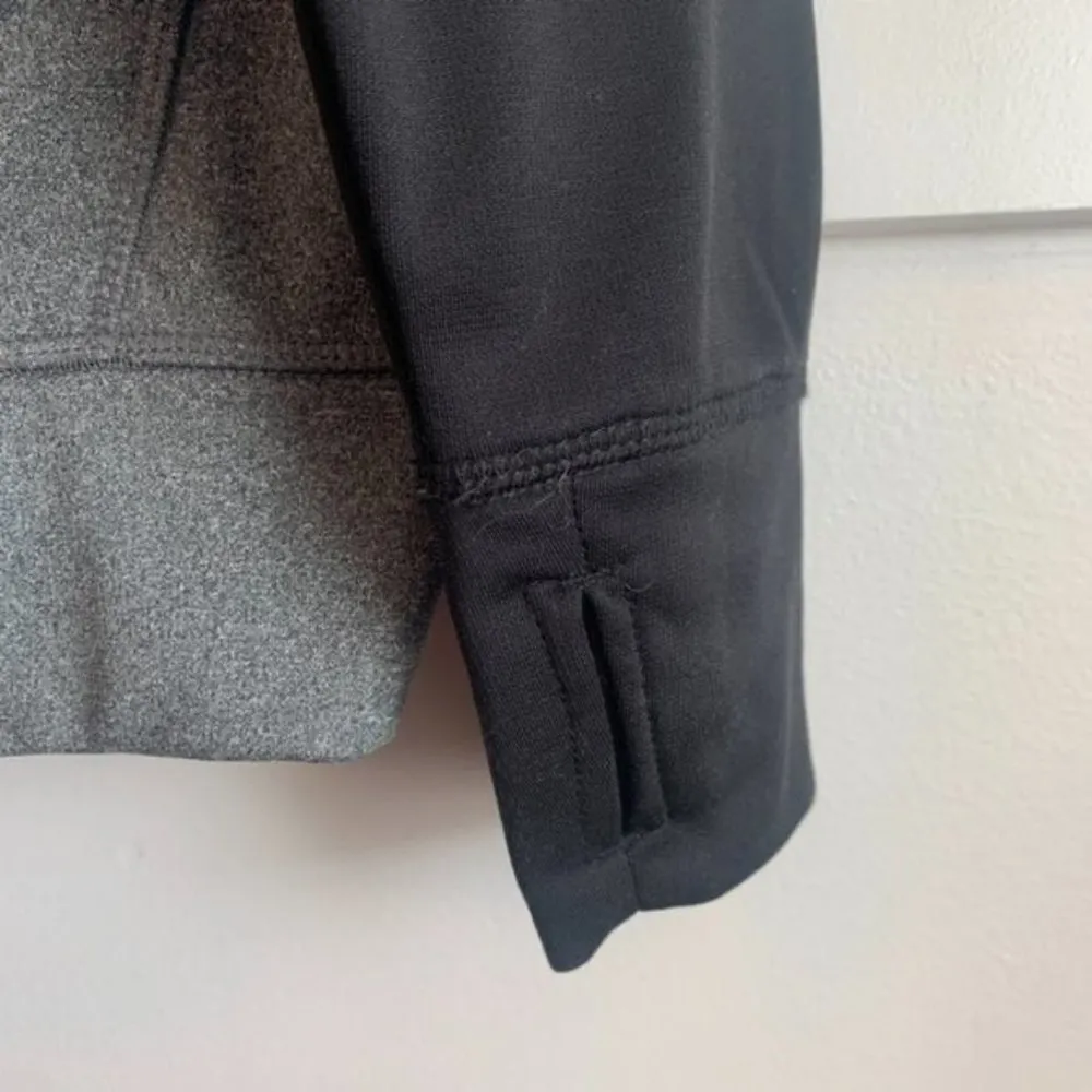 She Shreds Co Black & Gray Crown Logo Tech Hoodie - Image 7