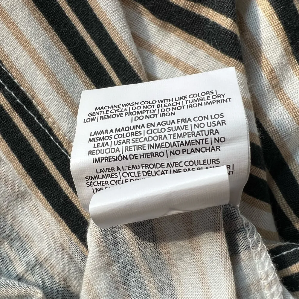 RVCA Women’s Striped Cropped Long Sleeve - Image 6