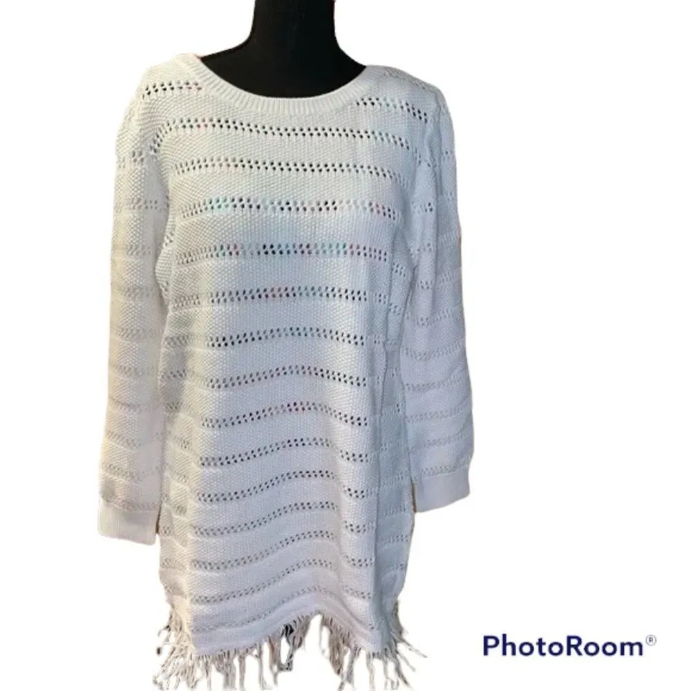 ✨ Margaritaville Cover Up✨ White Size L - Image 2