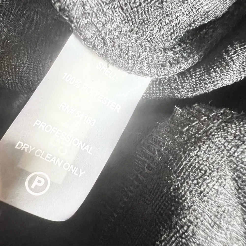 Calvin Klein Black Textured Sleeveless Fit & Flare Dress Size 4 Small - Image 10