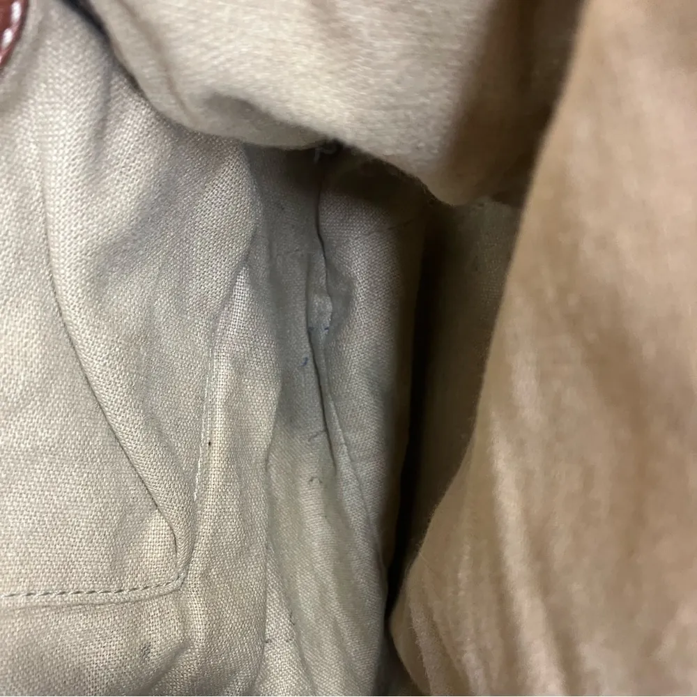 Cole Haan woven leather hobo bag shoulder‎ bag large size - Image 8