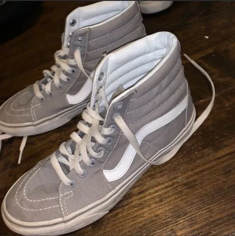 Vans gray high top - Image 4