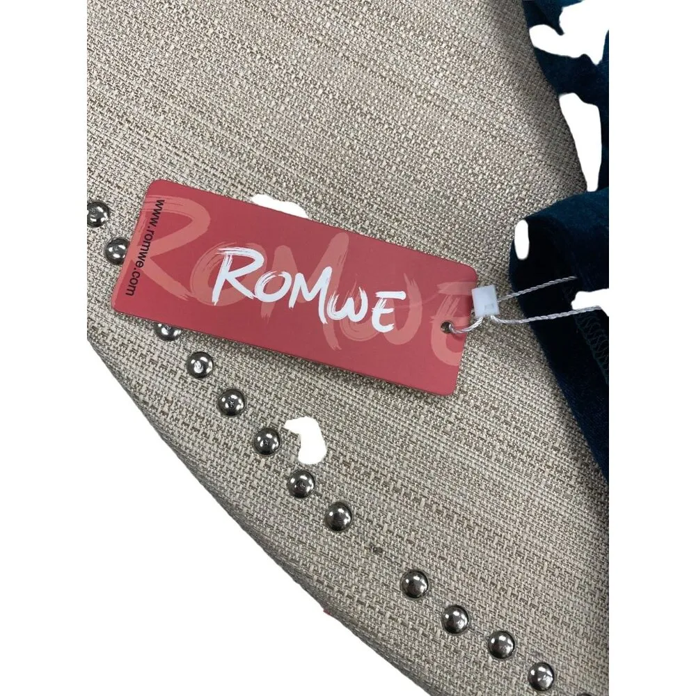 Romwe Women's Emerald Green Dress Mini Fitted Size L SKU 1033 - Image 7