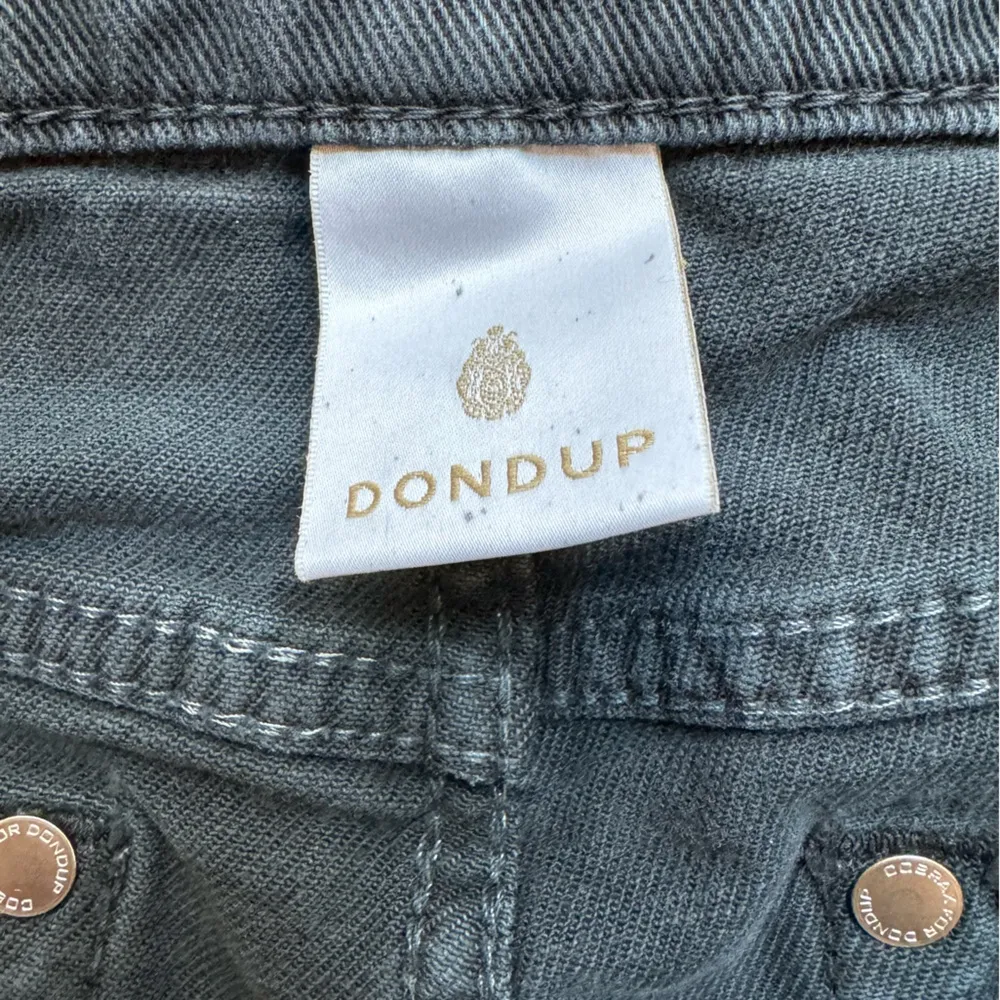DONDUP Monroe Black Distressed Slim Fit Jeans Made in Italy – Approx. Size 8 - Image 13