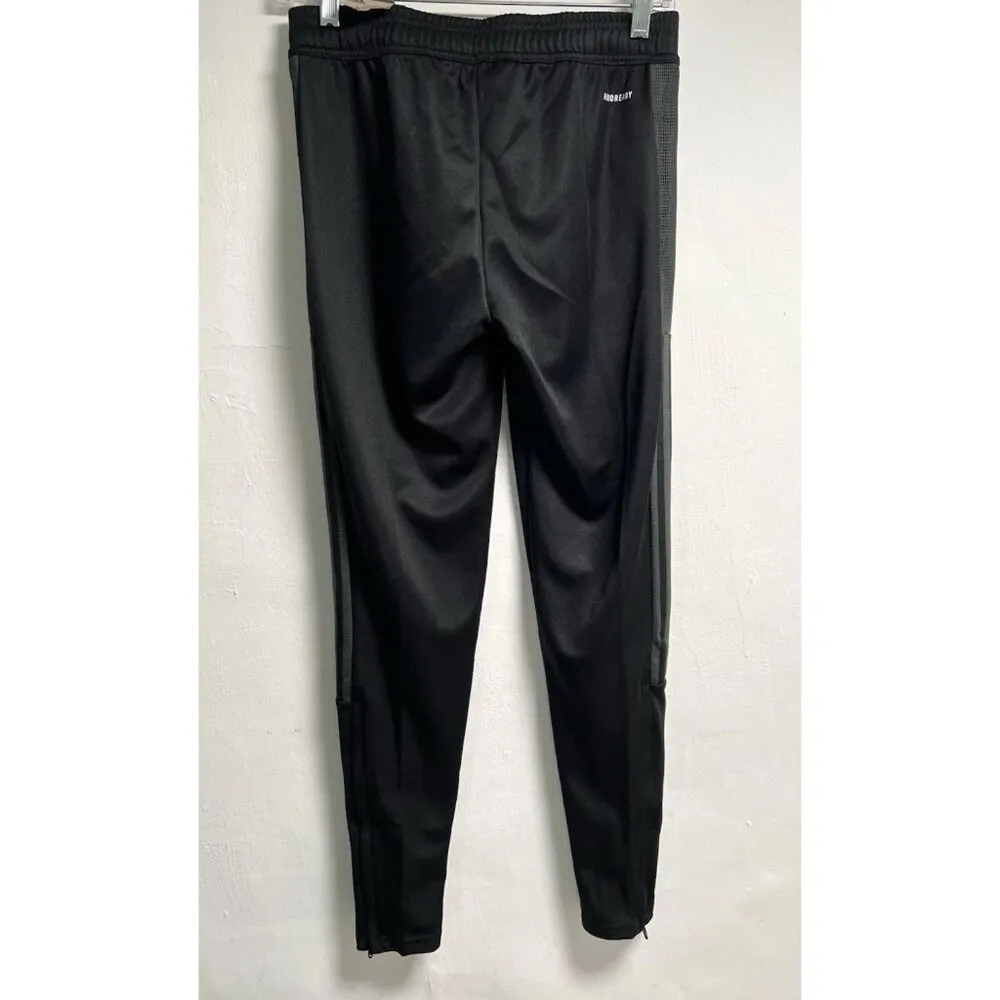Adidas Tiro TK Women's Football/Soccer Pants Sport Bottoms Joggers Black/Grey 4X - Image 2