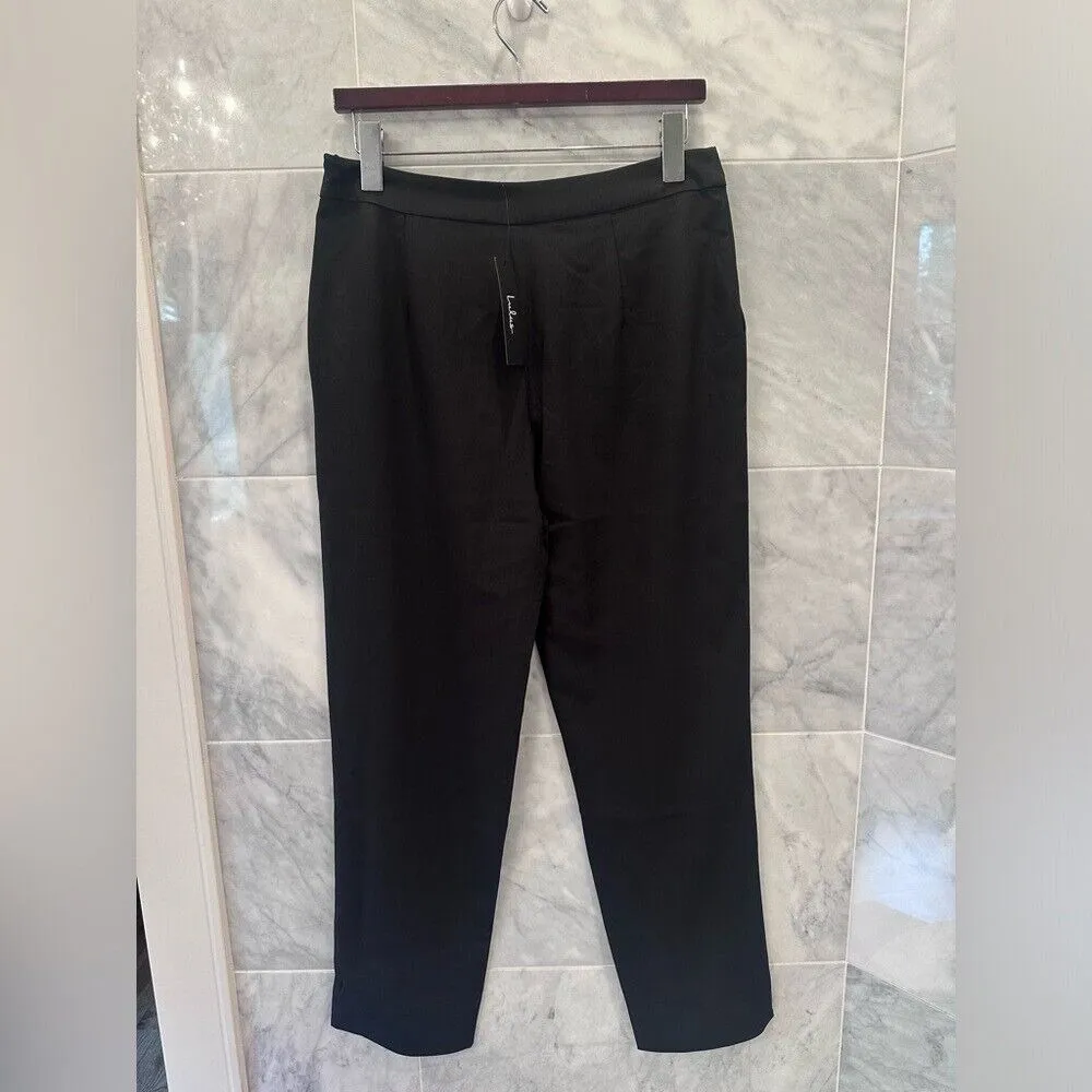 Lulus  Like Black Trouser Pants size Large NWTs - Image 5