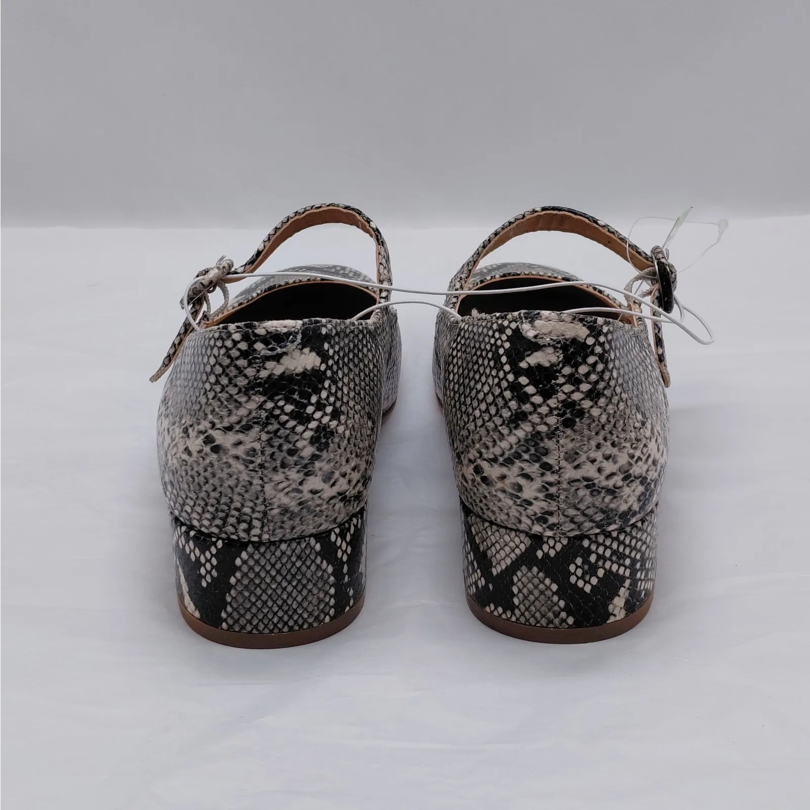 Steve Madden Jodee Womens Mary Jane Shoes Sz 7 Snake Print Academia School Girl - Image 8