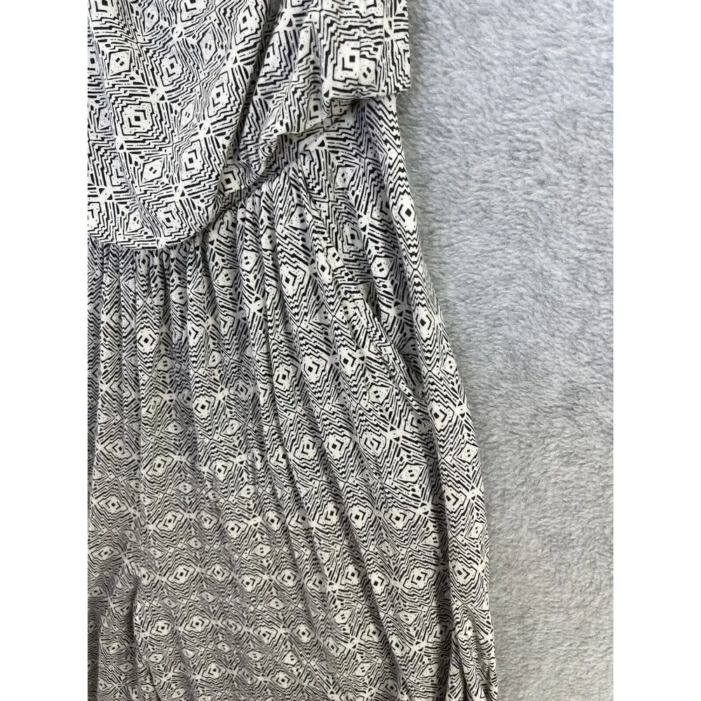 MAEVE Anthropologie One shoulder romper Jumpsuit Size Small Wide leg Boho - Image 6