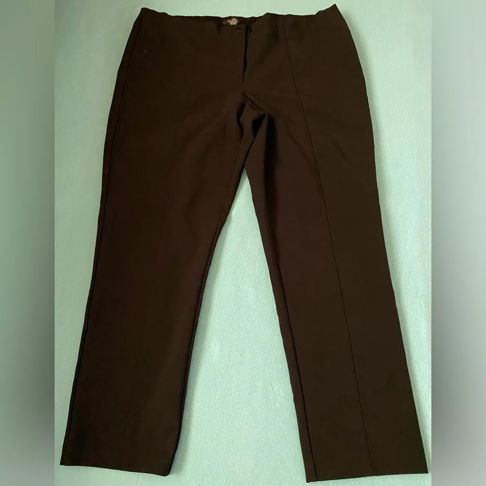 ALFANI Woman tummy control front & back princess seams high rise black size 20W - Image 2