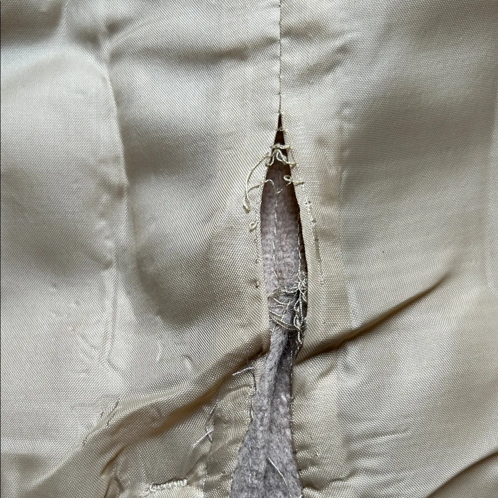 MILK FED Wool Skirt. Small. Rare Sofia Coppola find ☆ Tan - Image 9