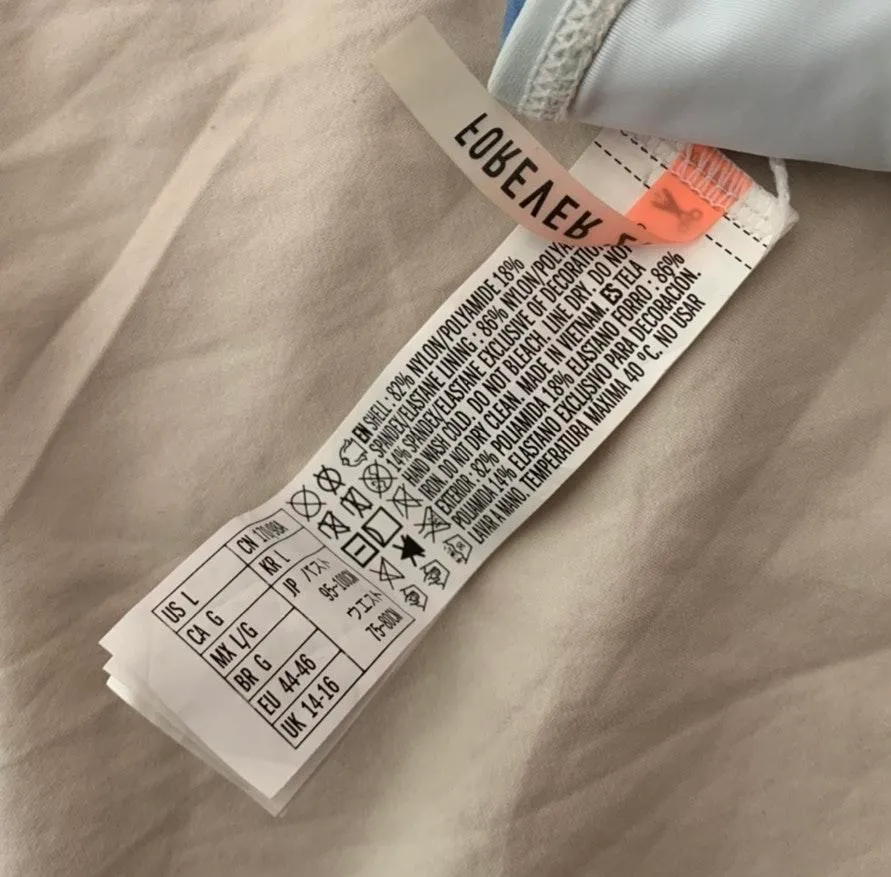 Tie Dye Bikini Top - Image 3