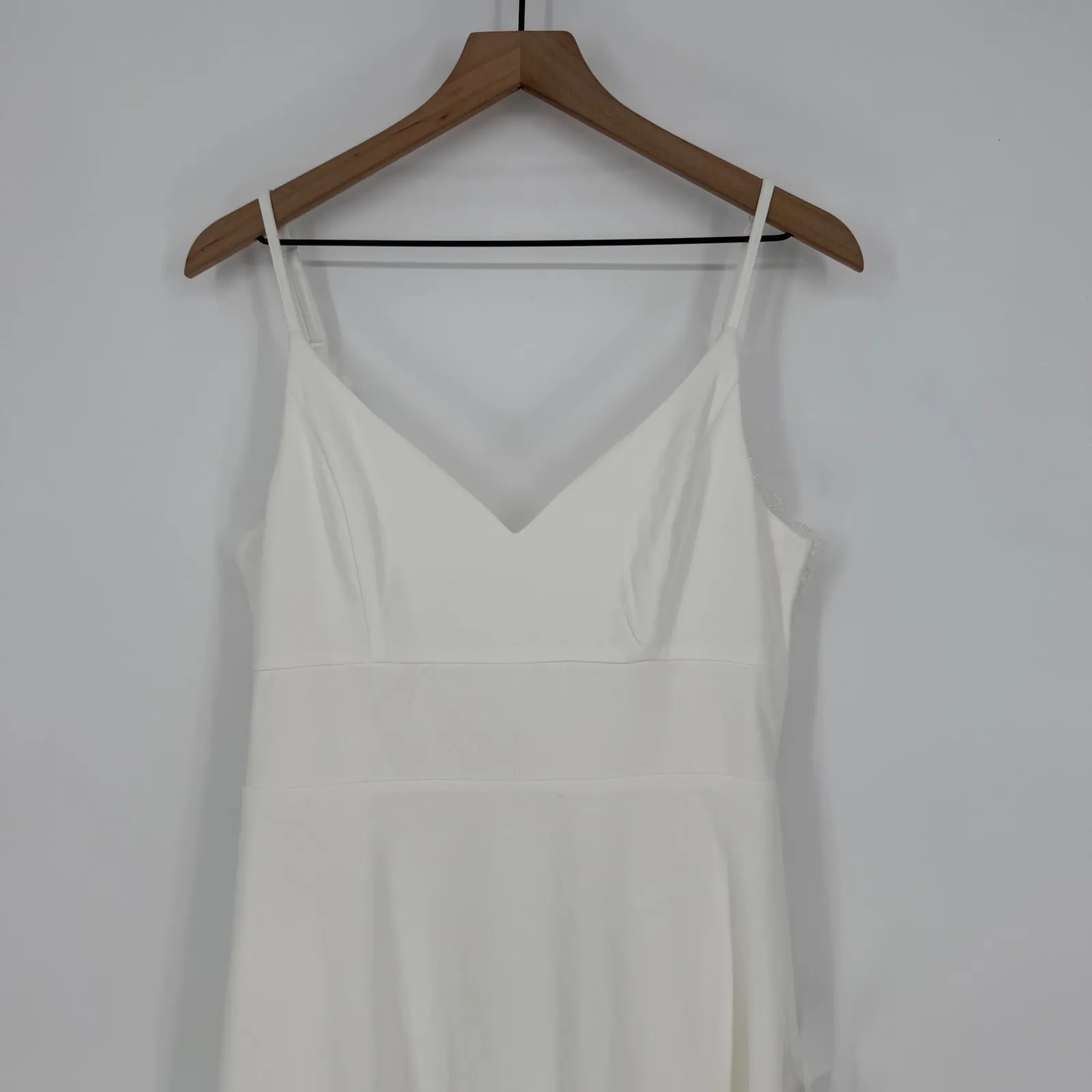 Lulus Forever a Fairytale White Lace Sleeveless Maxi Dress Size L - Image 5