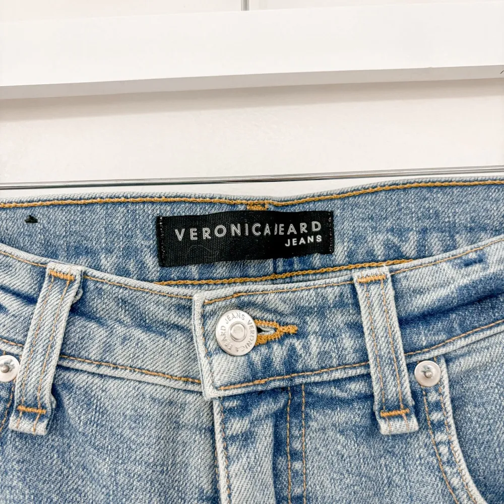 Veronica Beard Jeans Ines Girlfriend Lace Up Surfside - Image 5