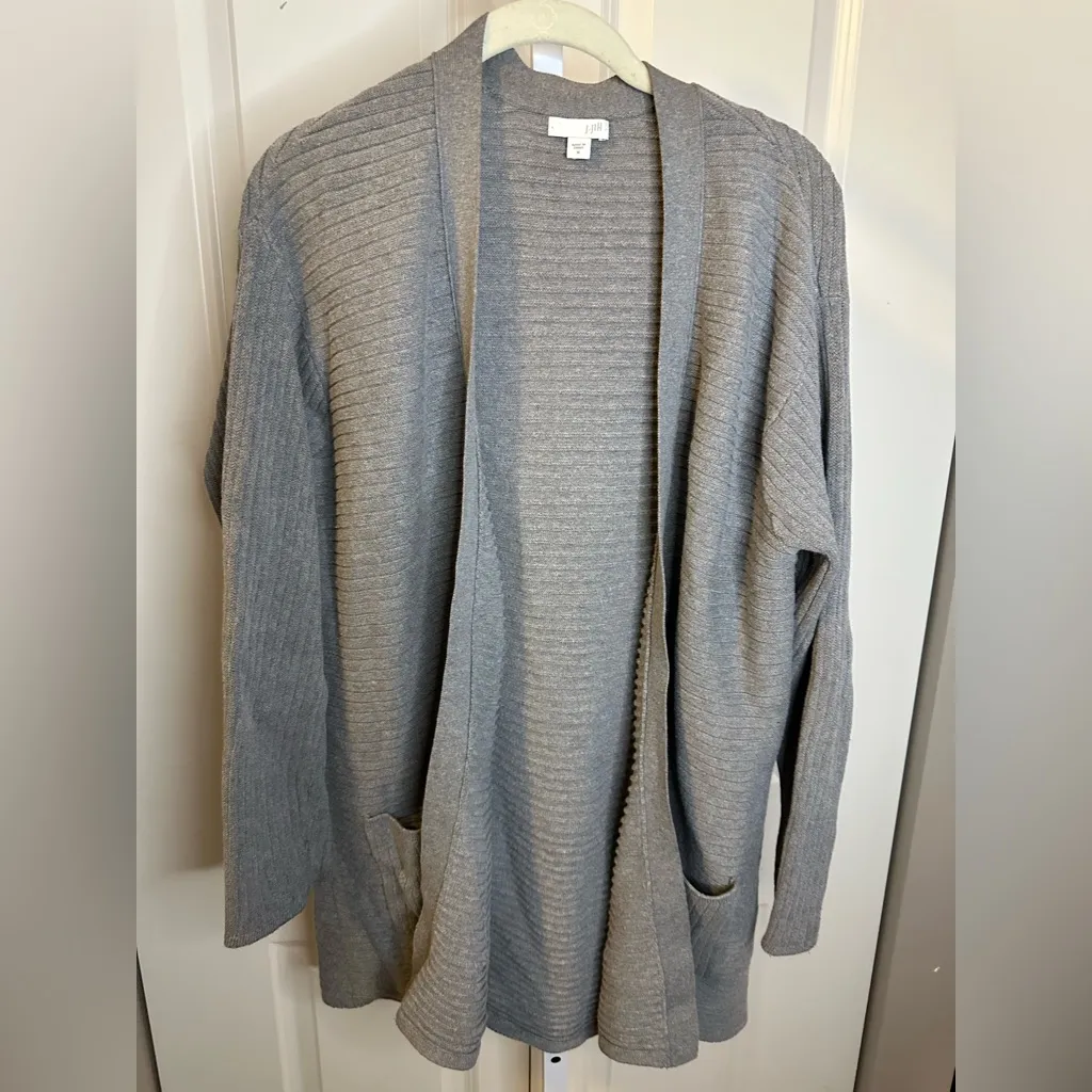 Women’s grey‎ cardigan Gray Size M - Image 3
