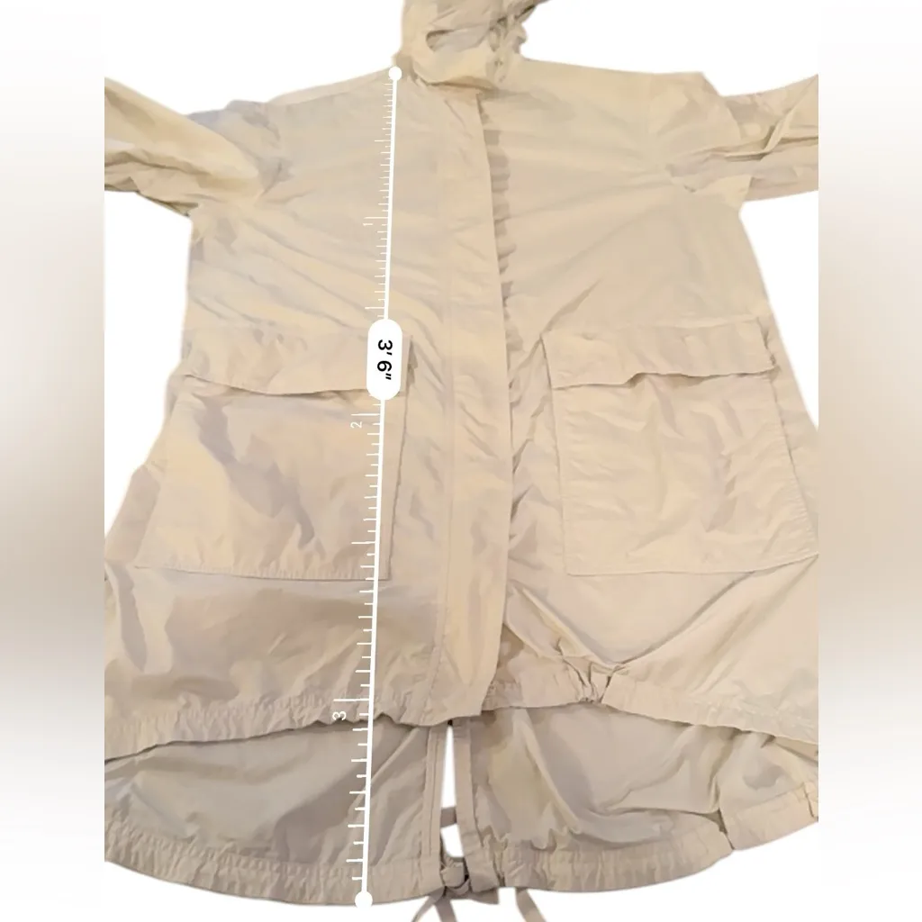 RTR Elizabeth‎ and James Bowery Cream Oversized Ruched Sleeve Jacket Sz M - Image 15