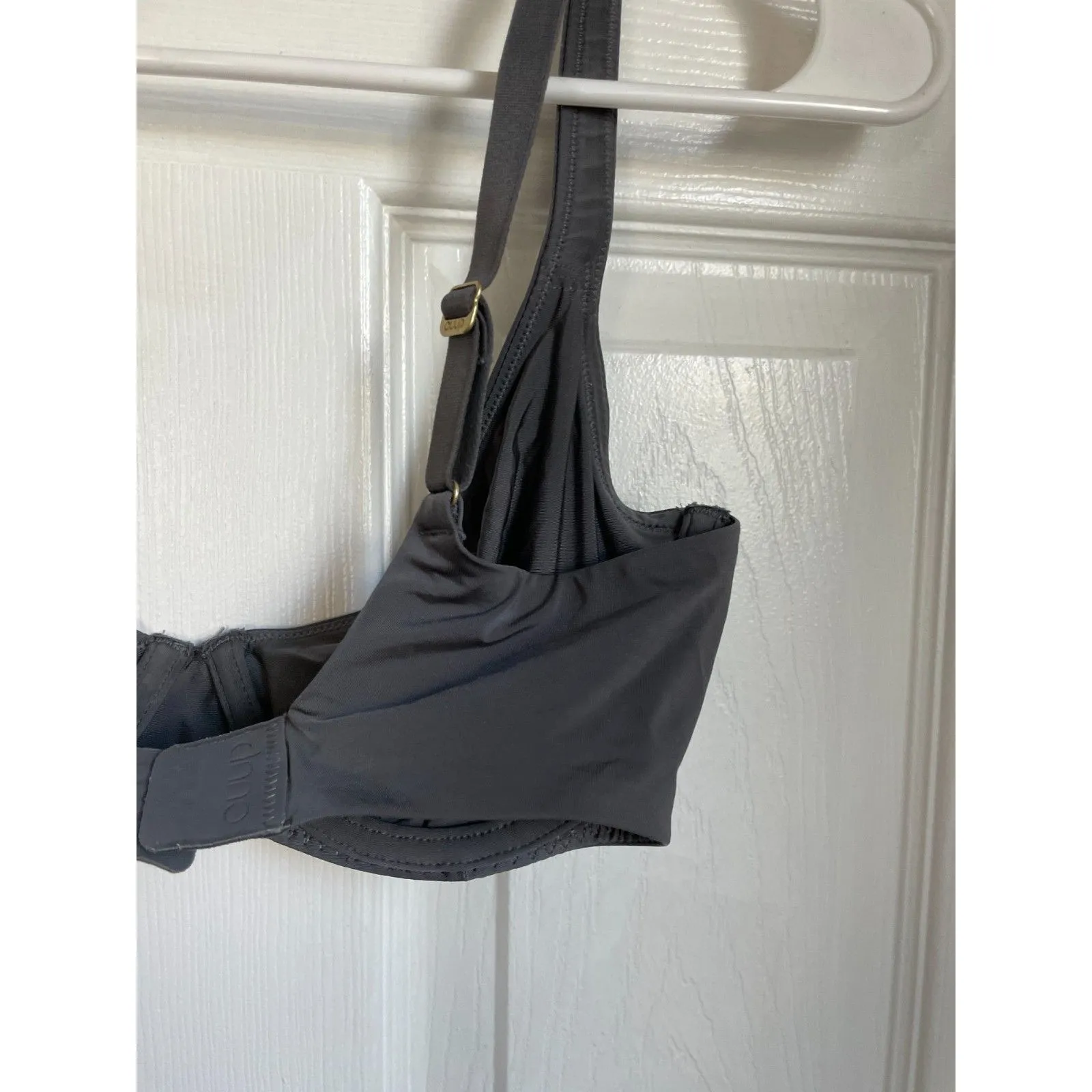 CUUP The Scoop Bra Underwire Support Everyday Comfort Lingerie 30D blue grey Size undefined - Image 3