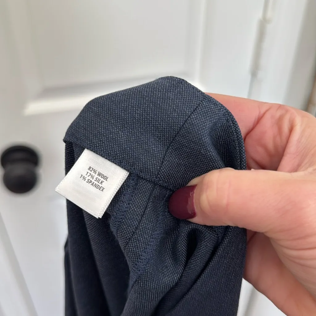 St. John Emma wool blend straight leg pants - Image 7