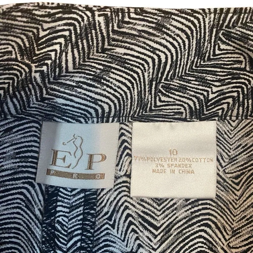 EP Pro shorts size 10 black white gold shorts - Image 4