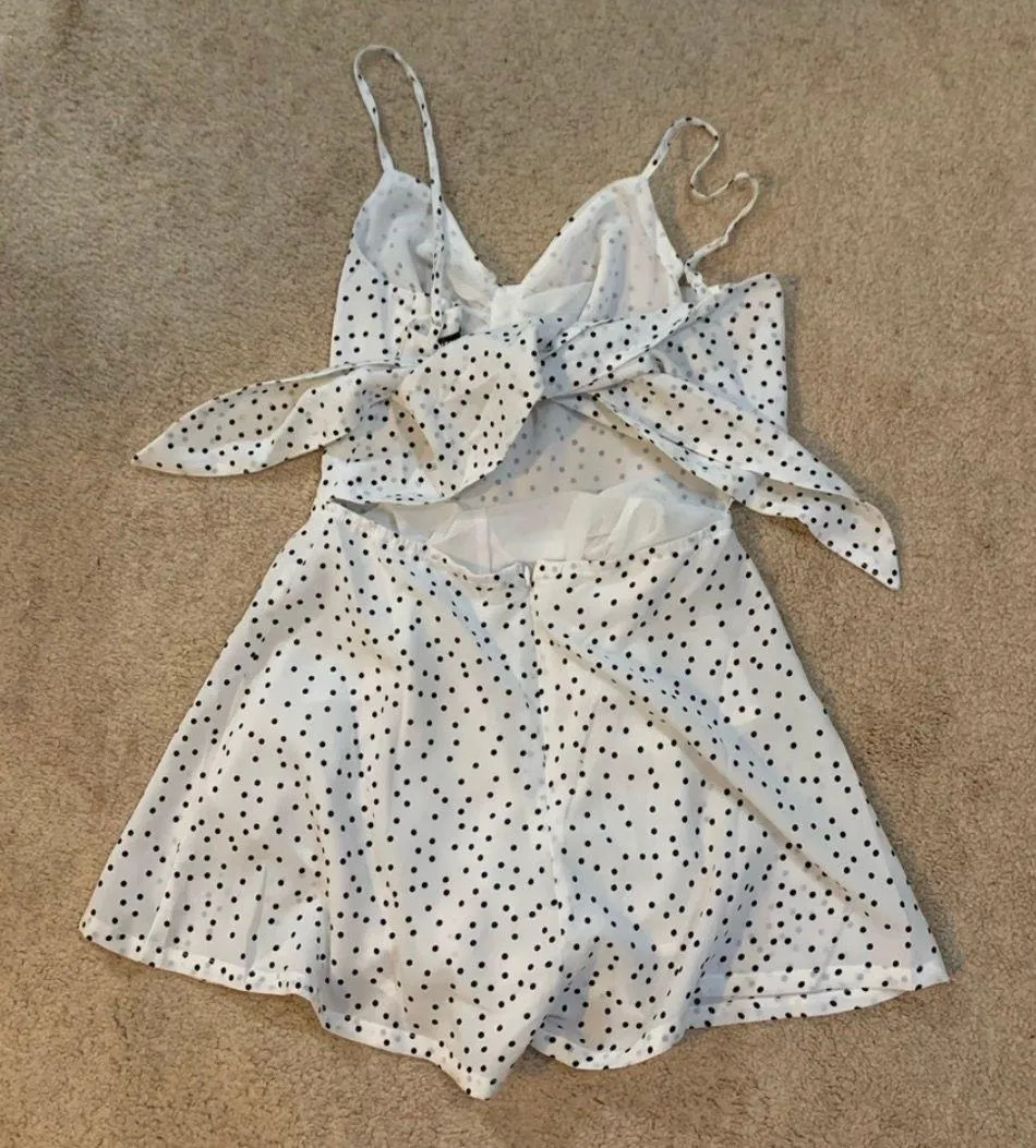 Polka Dot Romper - Image 2