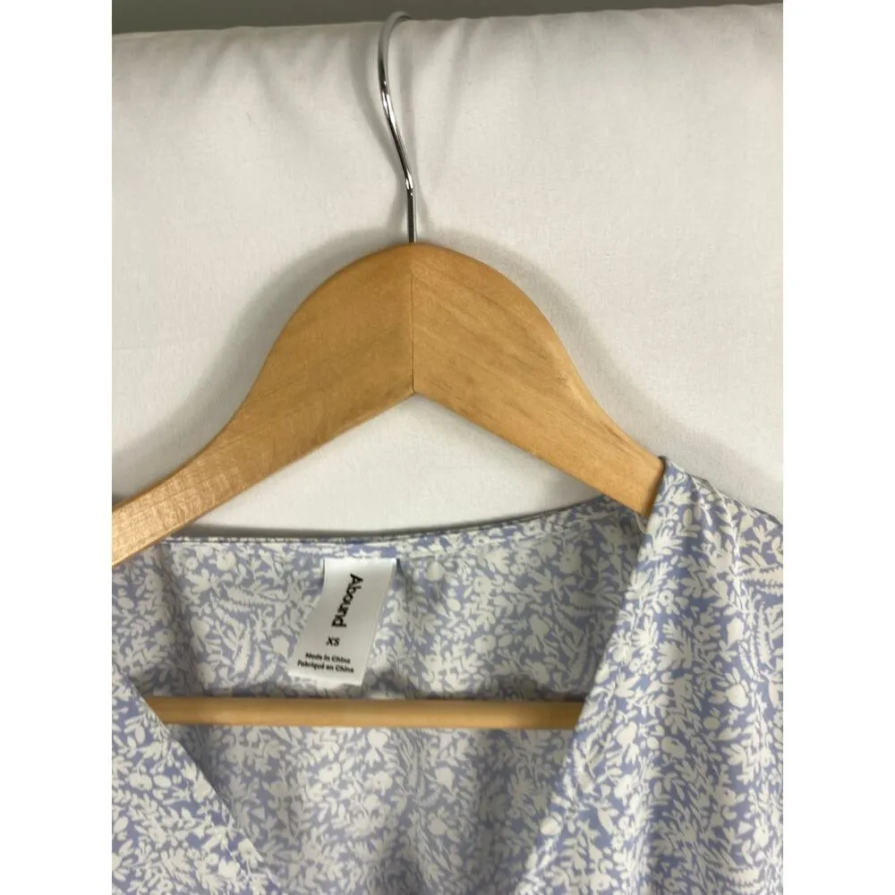 Abound Floral Print Long Sleeve V Neck Dress size XS - Image 3